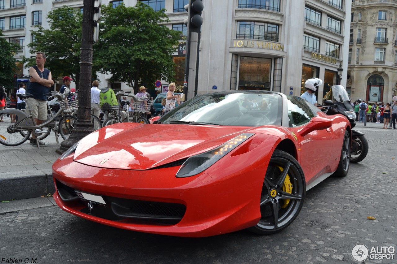 Ferrari 458 Spider