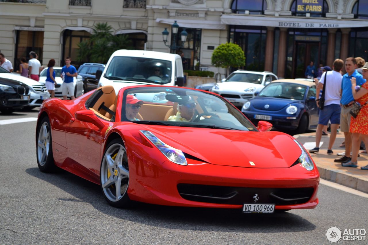 Ferrari 458 Spider