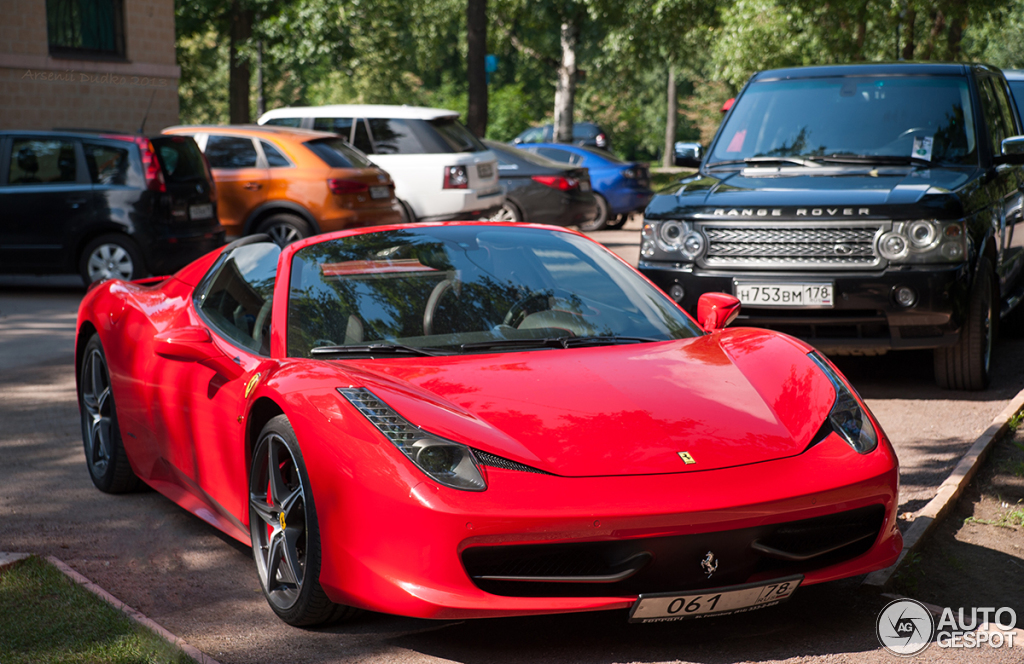 Ferrari 458 Spider