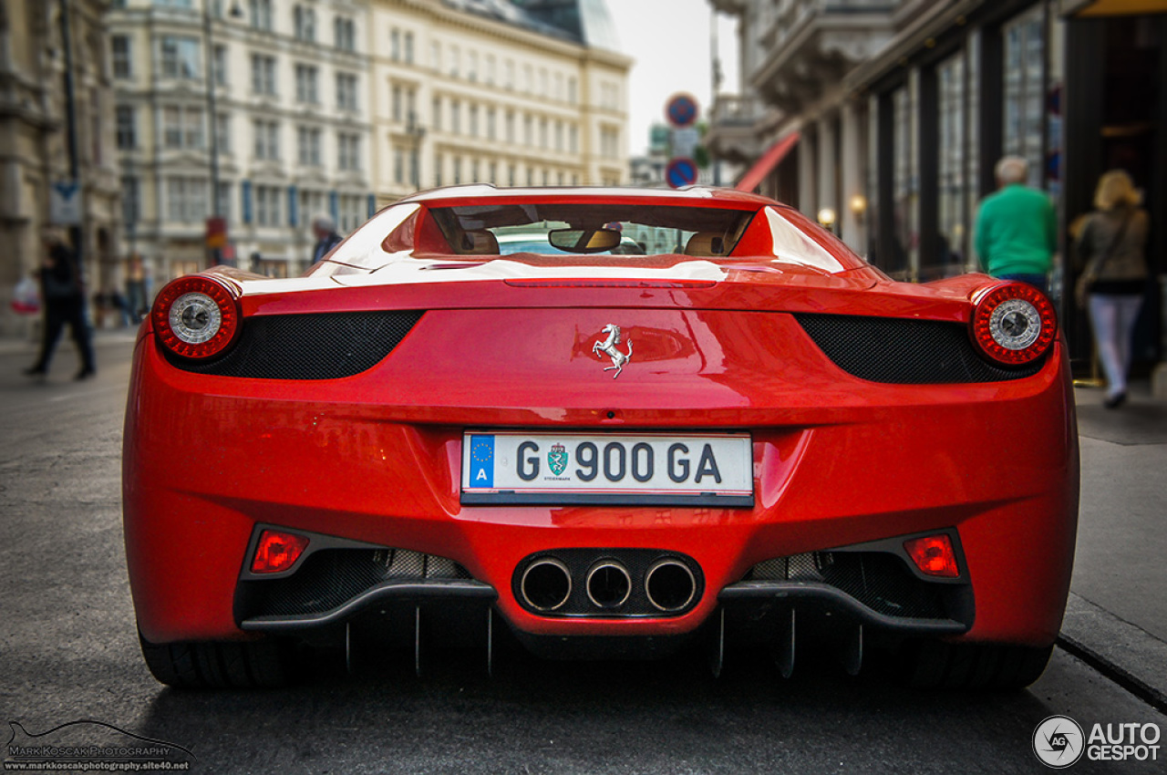 Ferrari 458 Spider