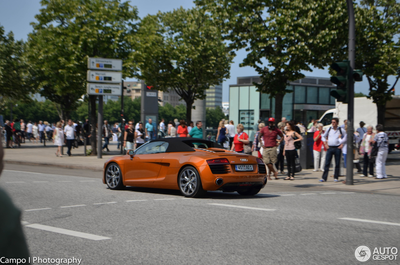 Audi R8 V8 Spyder 2013