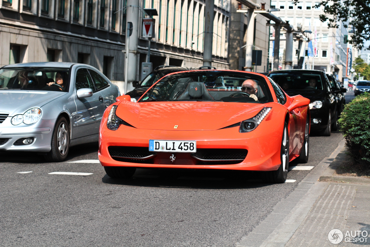 Ferrari 458 Spider