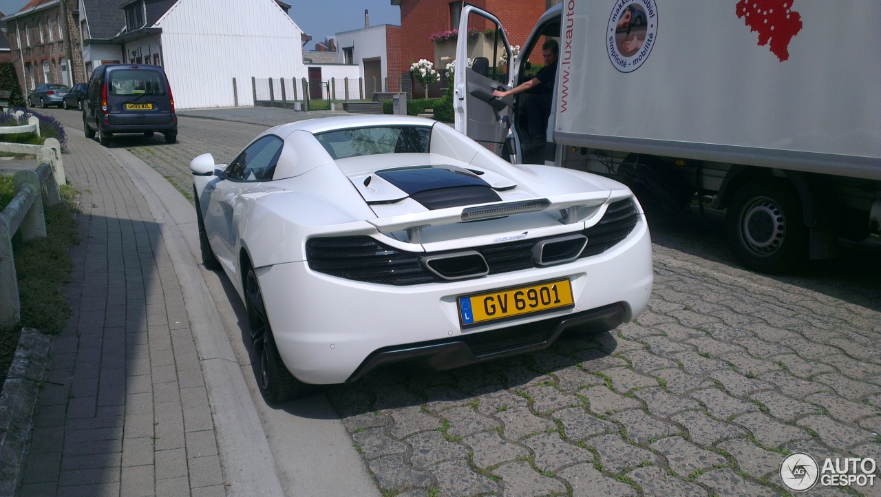 McLaren 12C Spider