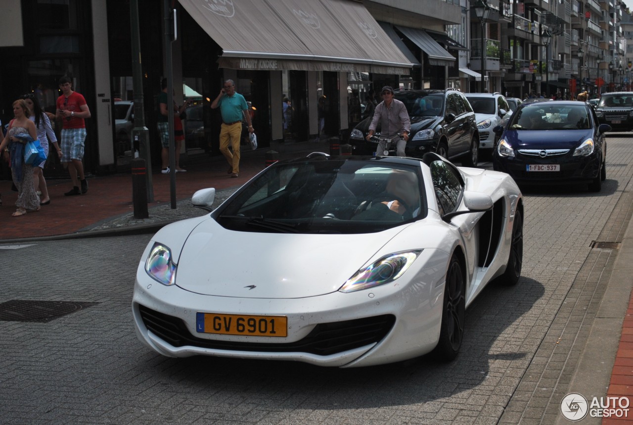 McLaren 12C Spider