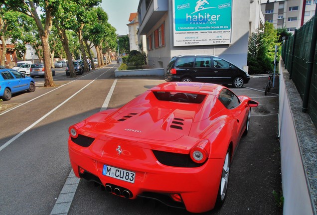 Ferrari 458 Spider