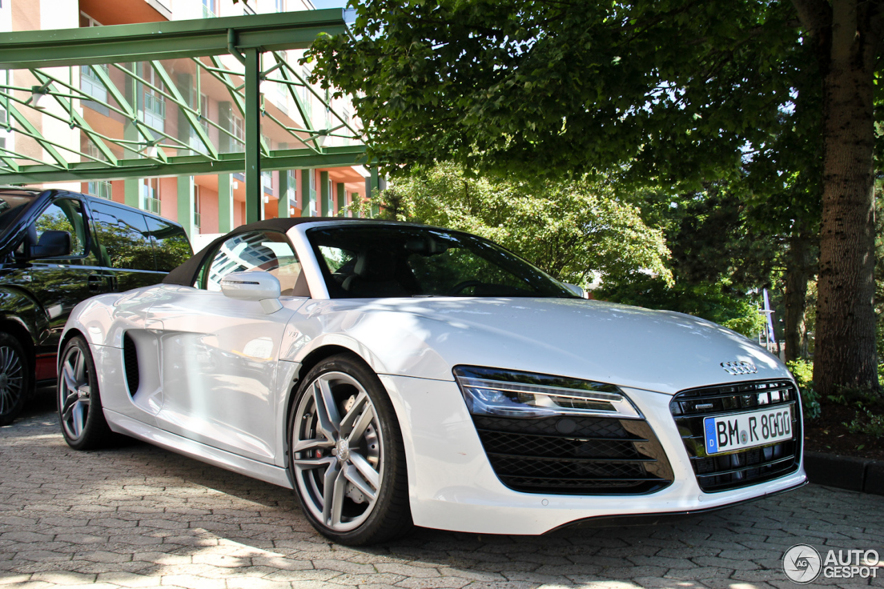 Audi R8 V10 Spyder 2013