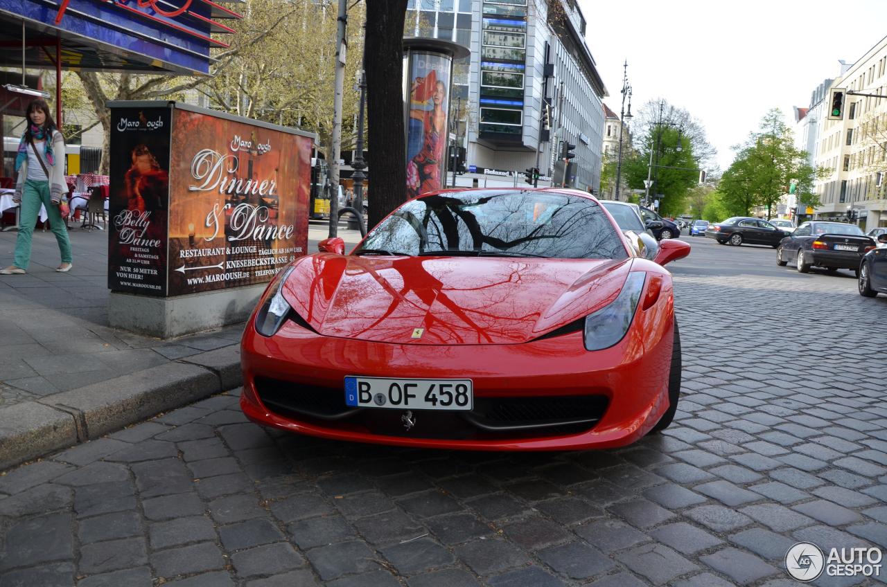 Ferrari 458 Spider