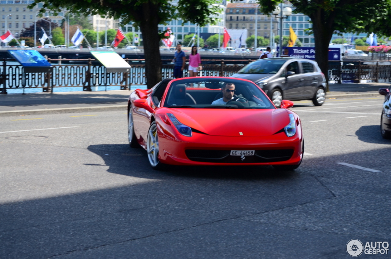 Ferrari 458 Spider