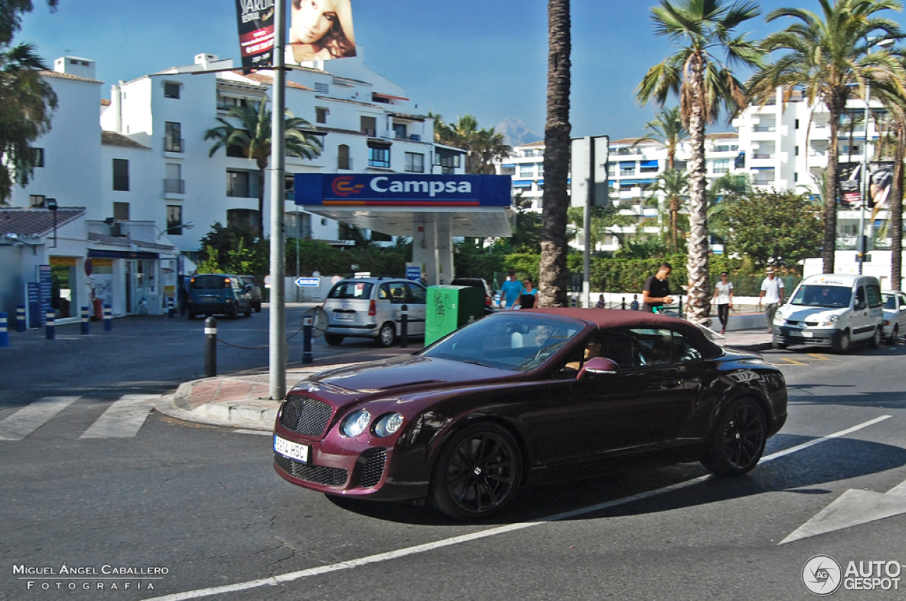 Bentley Continental Supersports Convertible