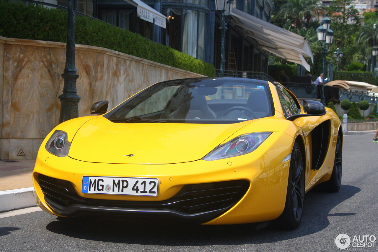 McLaren 12C Spider