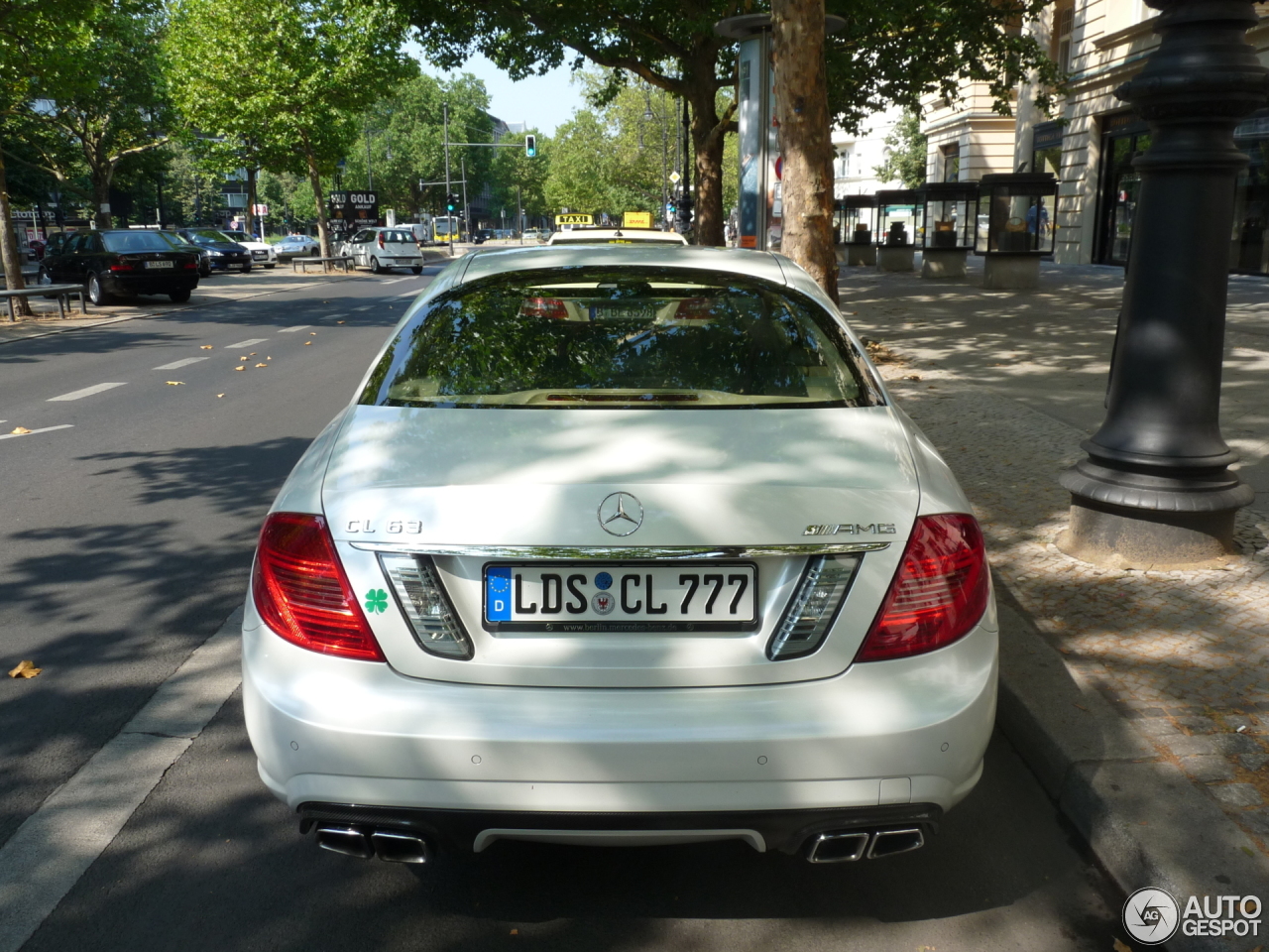 Mercedes-Benz CL 63 AMG C216 2011