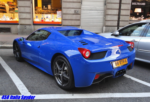 Ferrari 458 Spider