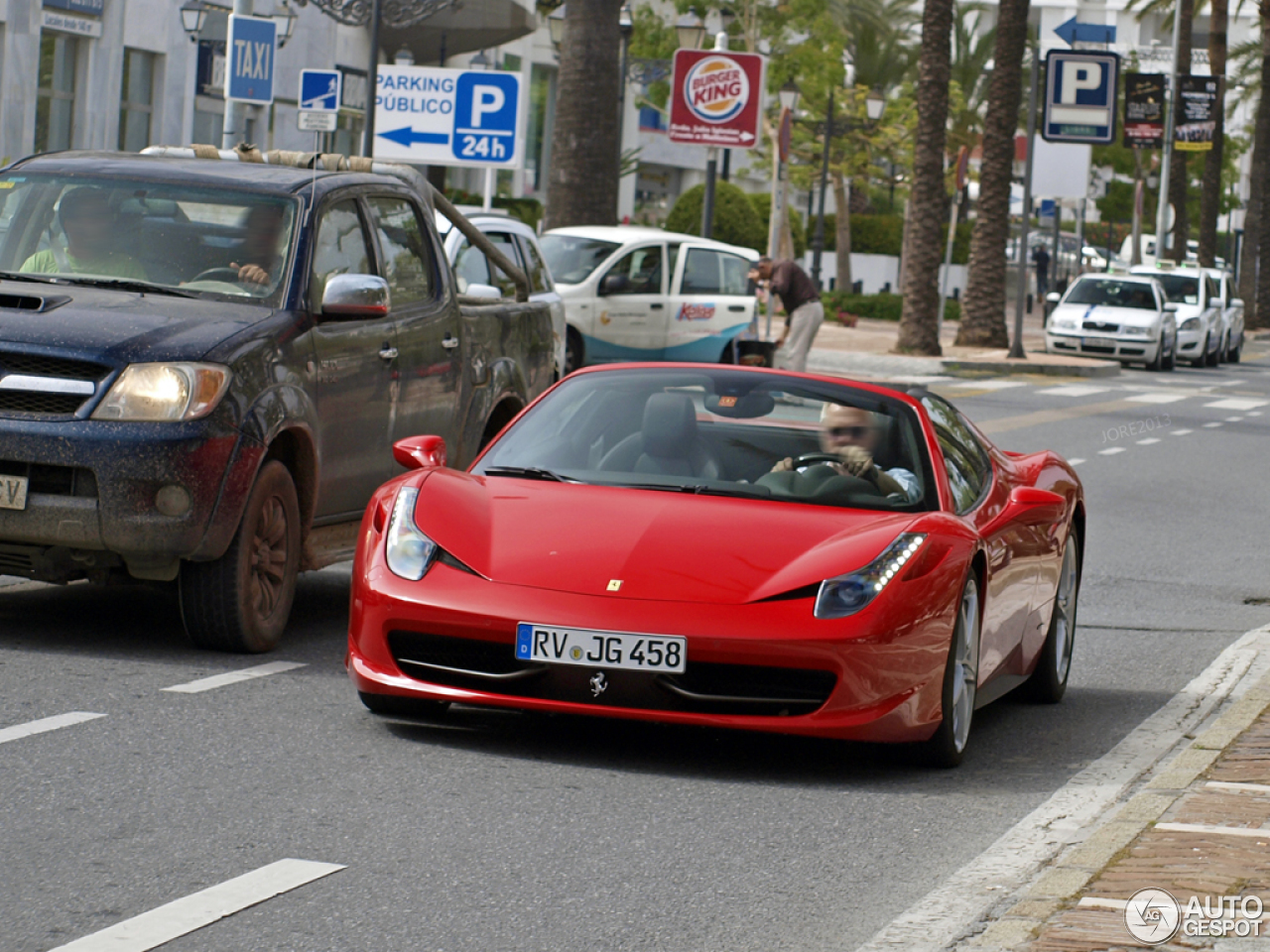 Ferrari 458 Spider