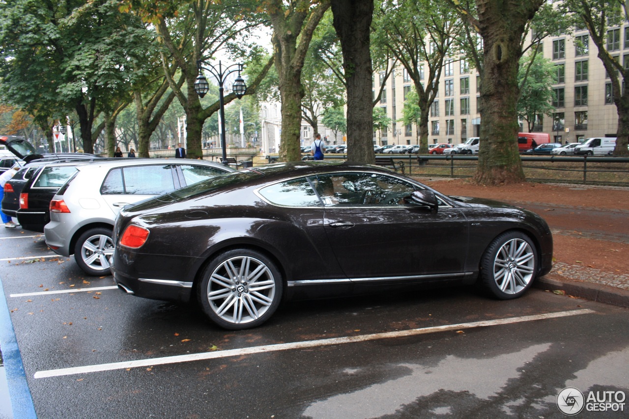 Bentley Continental GT Speed 2012