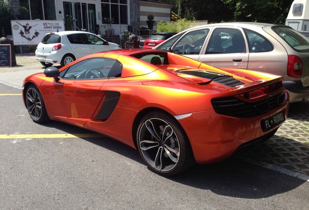 McLaren 12C Spider