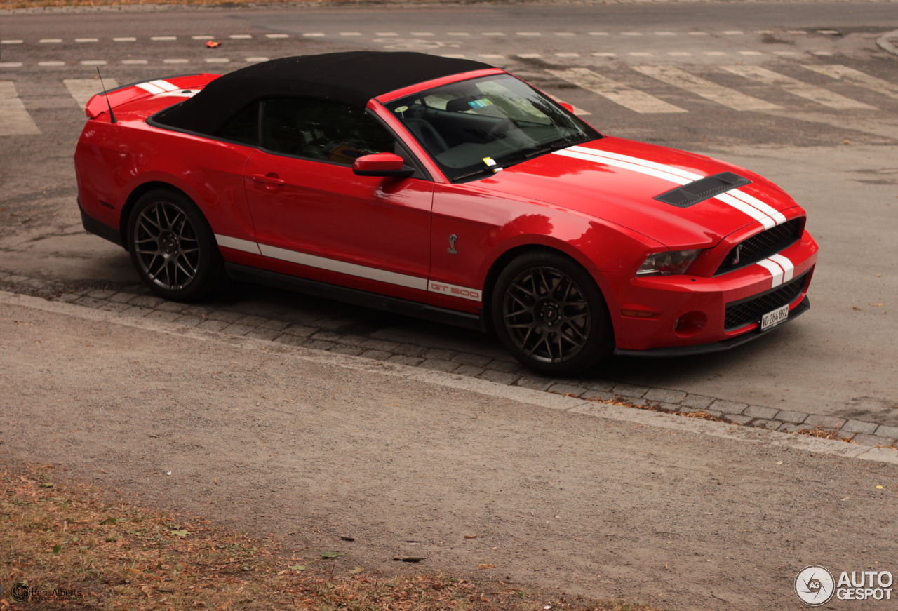 Ford Mustang Shelby GT500 Convertible 2014