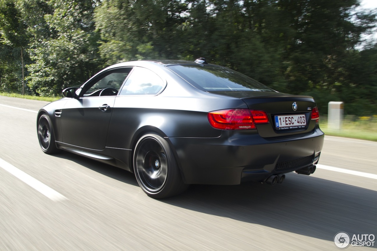 BMW M3 E92 Coupé Frozen Black Edition