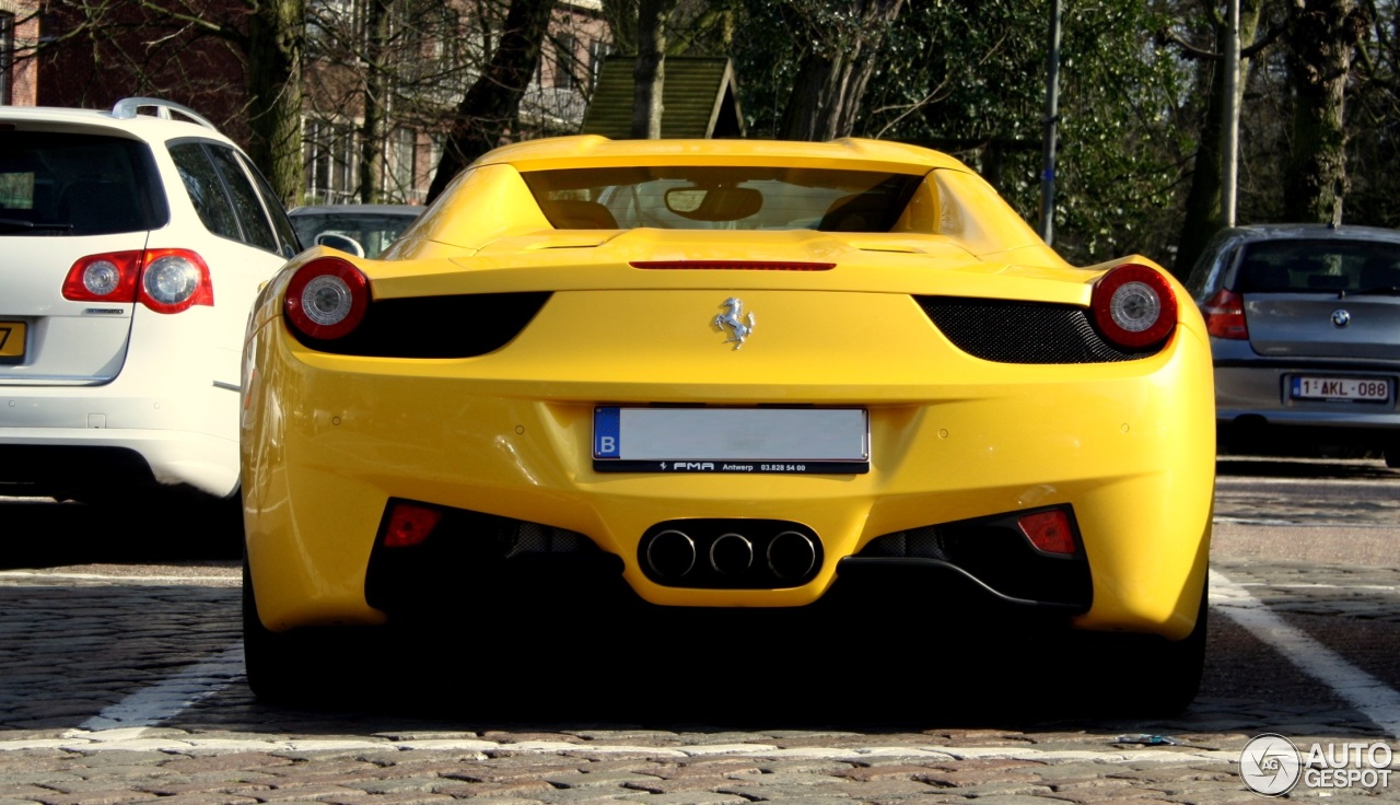 Ferrari 458 Spider