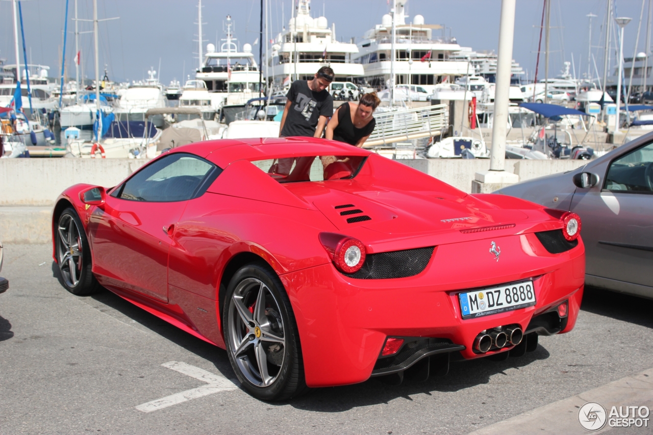 Ferrari 458 Spider