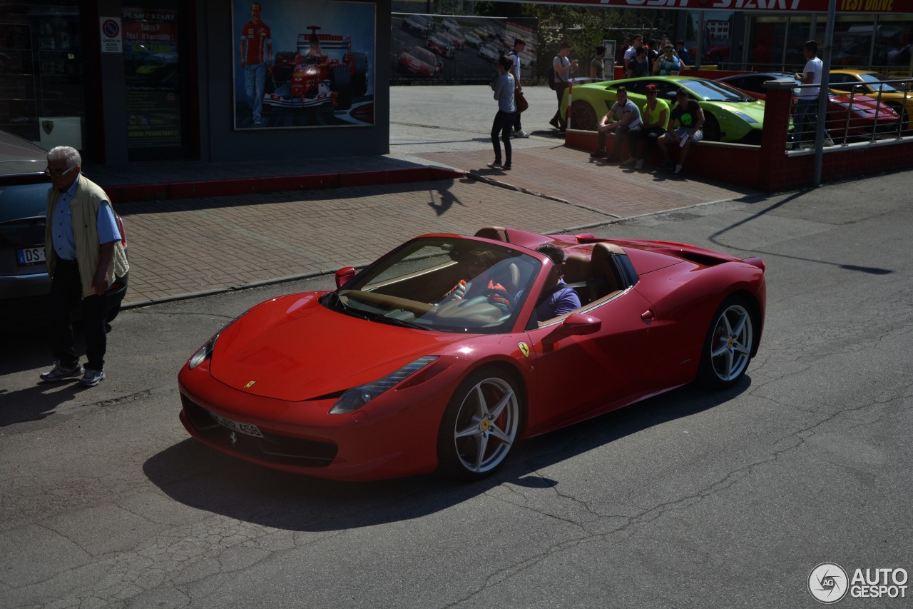 Ferrari 458 Spider