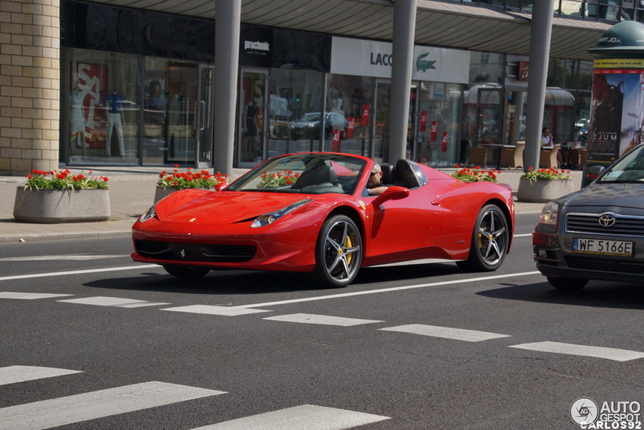 Ferrari 458 Spider