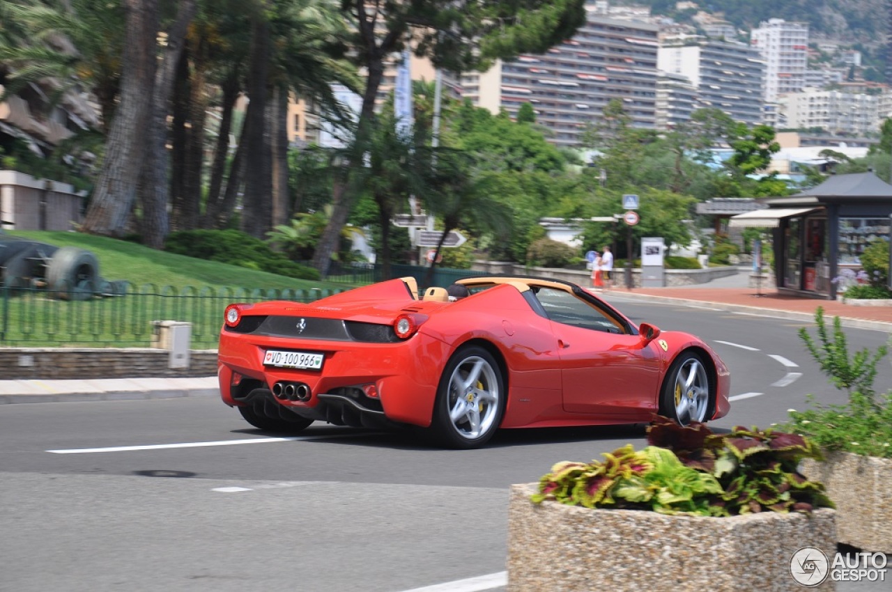 Ferrari 458 Spider