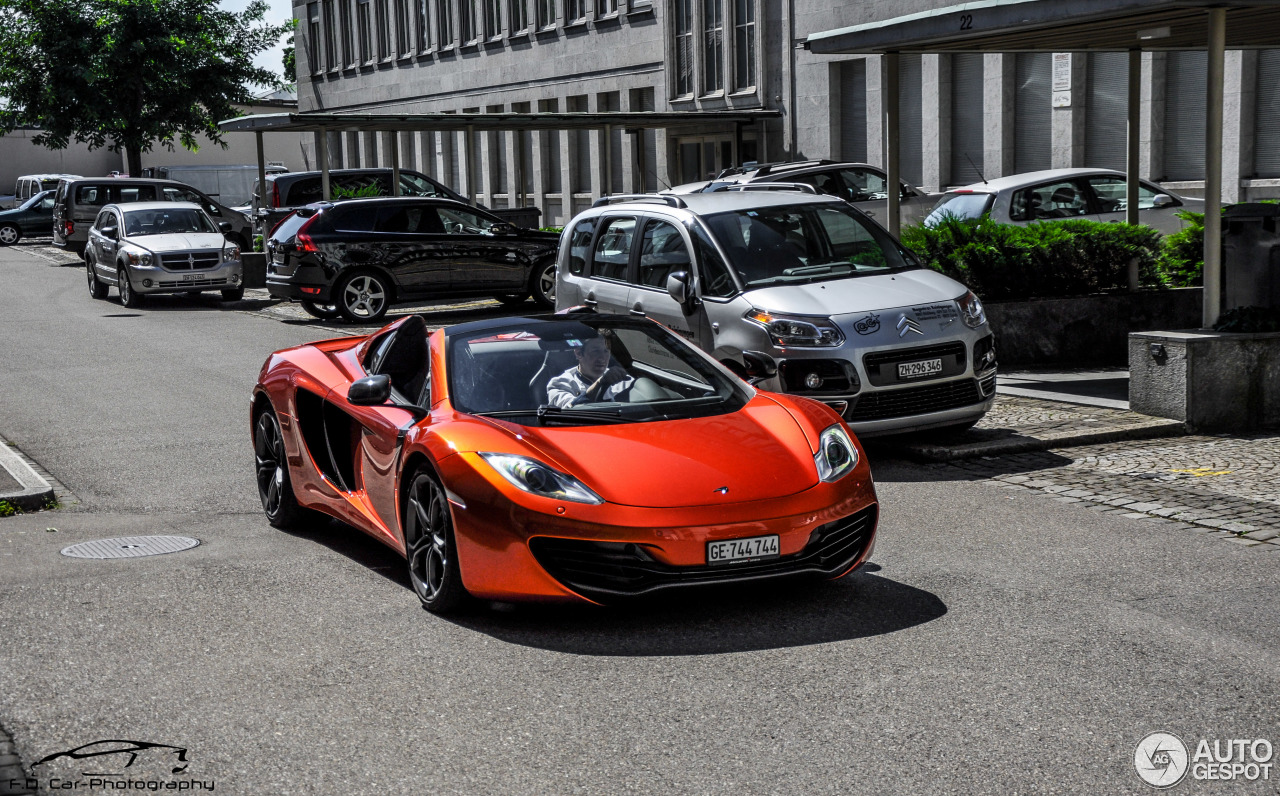 McLaren 12C Spider