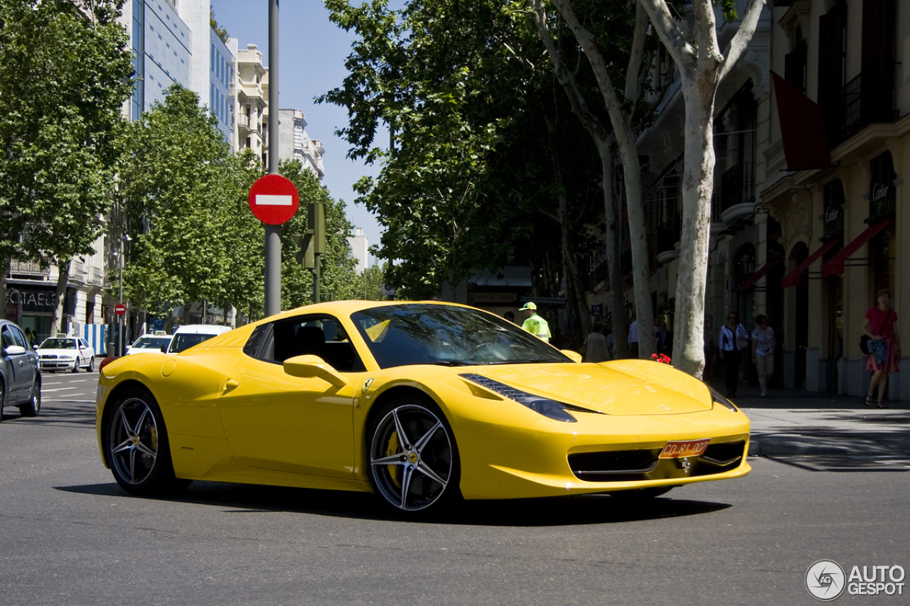 Ferrari 458 Spider