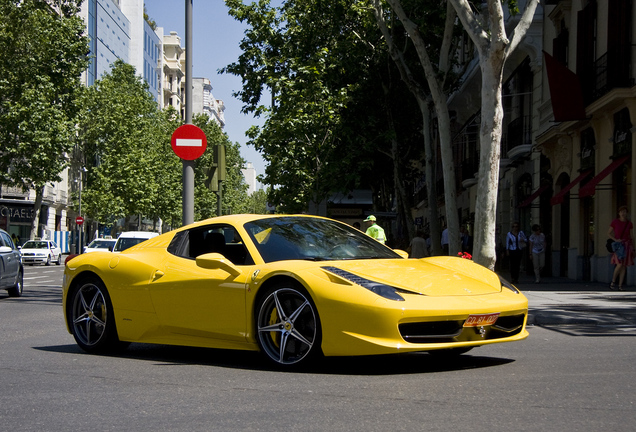 Ferrari 458 Spider