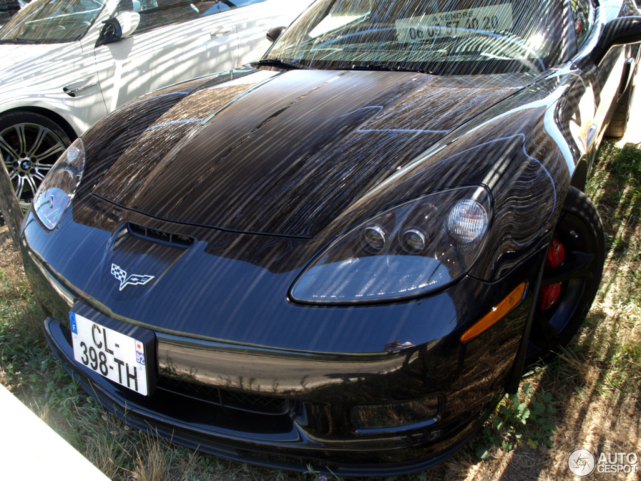 Chrome Metal License Plate Frame For Chevrolet Corvette C6 Grand Sport - OEM Style