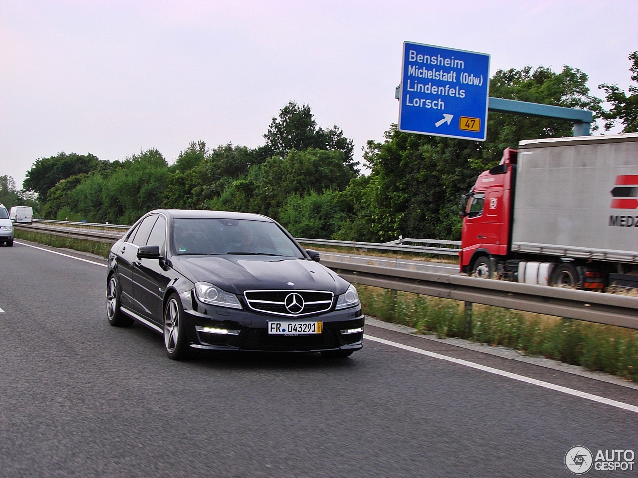 Mercedes-Benz C 63 AMG W204 2012