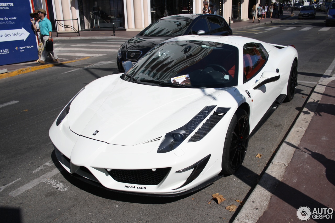 Ferrari 458 Spider Mansory Siracusa Monaco Limited Edition