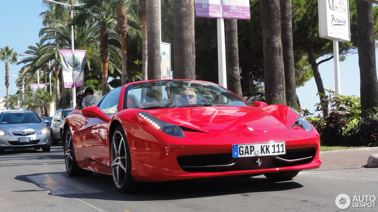 Ferrari 458 Spider