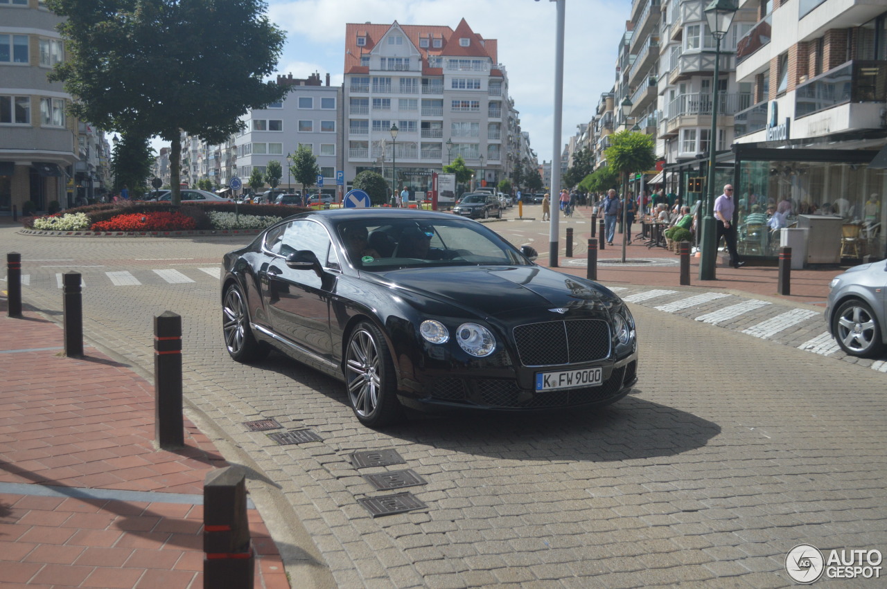 Bentley Continental GT Speed 2012