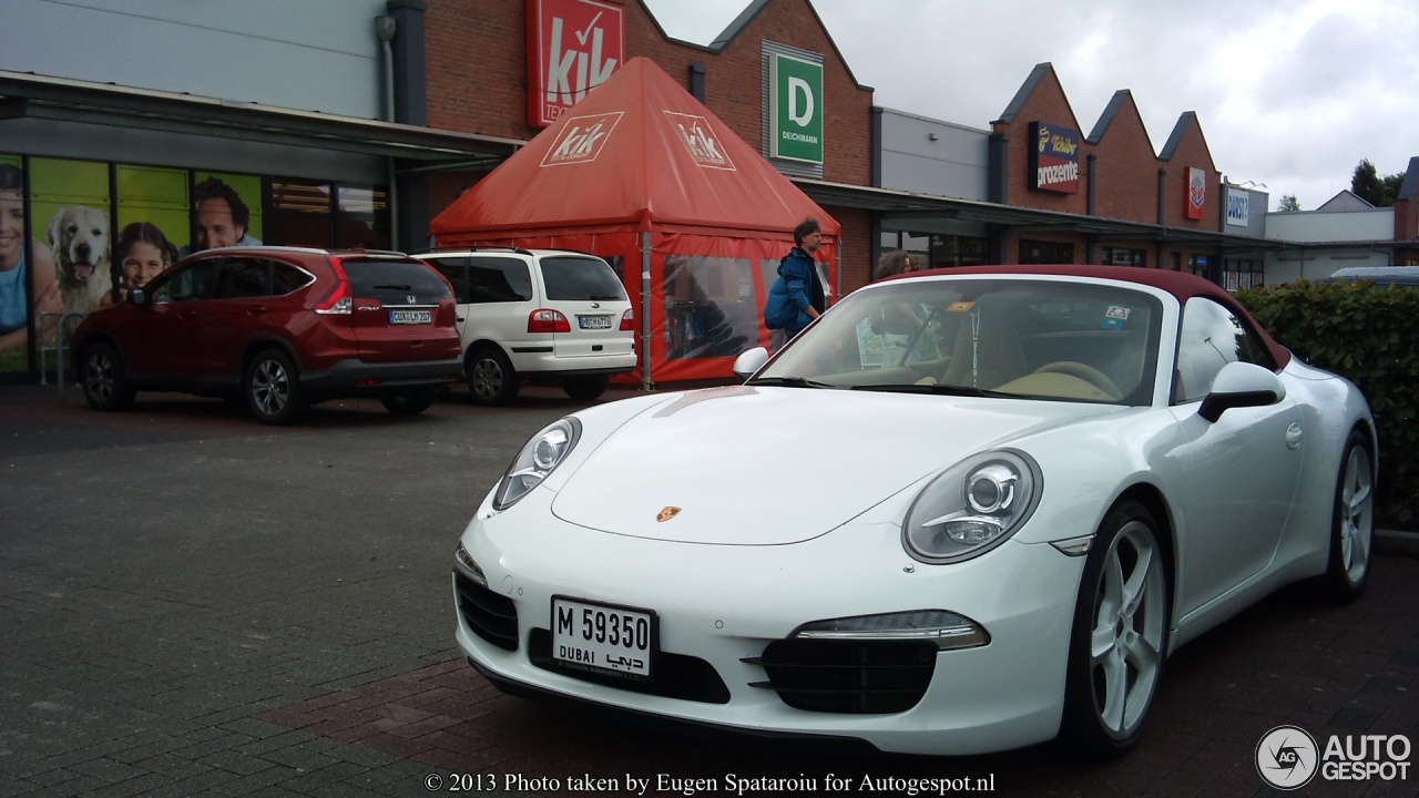 Porsche 991 Carrera S Cabriolet MkI