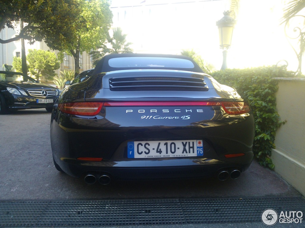 Porsche 991 Carrera 4S Cabriolet MkI