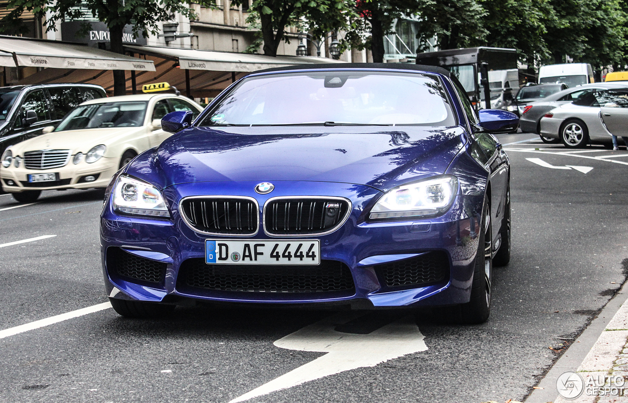 BMW M6 F12 Cabriolet