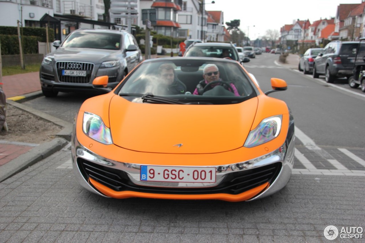 McLaren 12C Spider