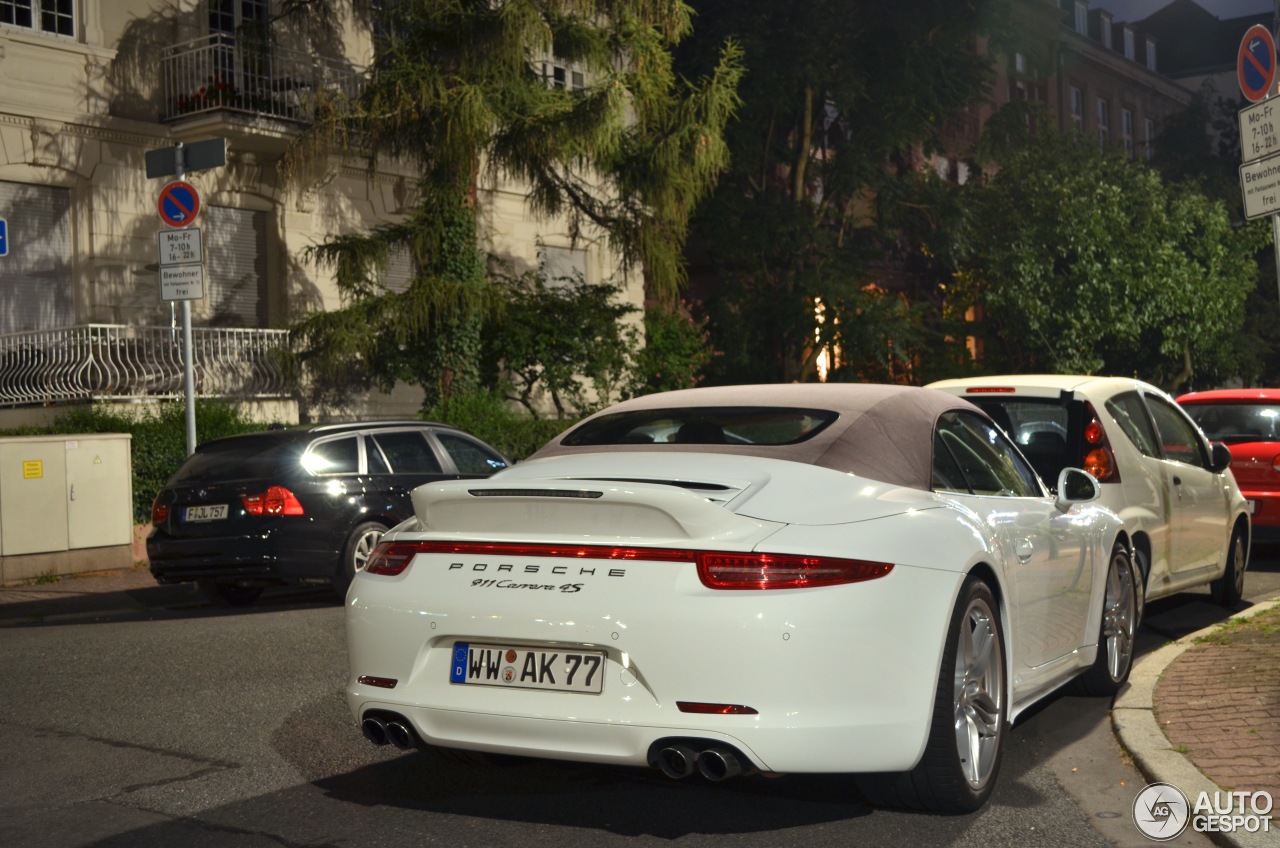 Porsche 991 Carrera 4S Cabriolet MkI