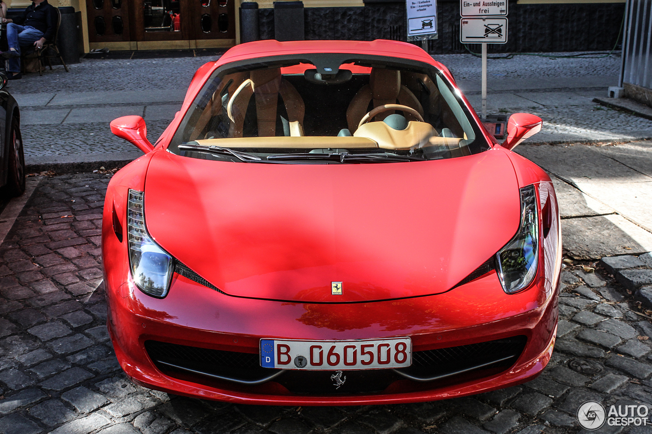 Ferrari 458 Spider