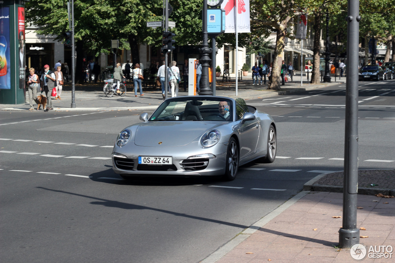 Porsche 991 Carrera 4S Cabriolet MkI