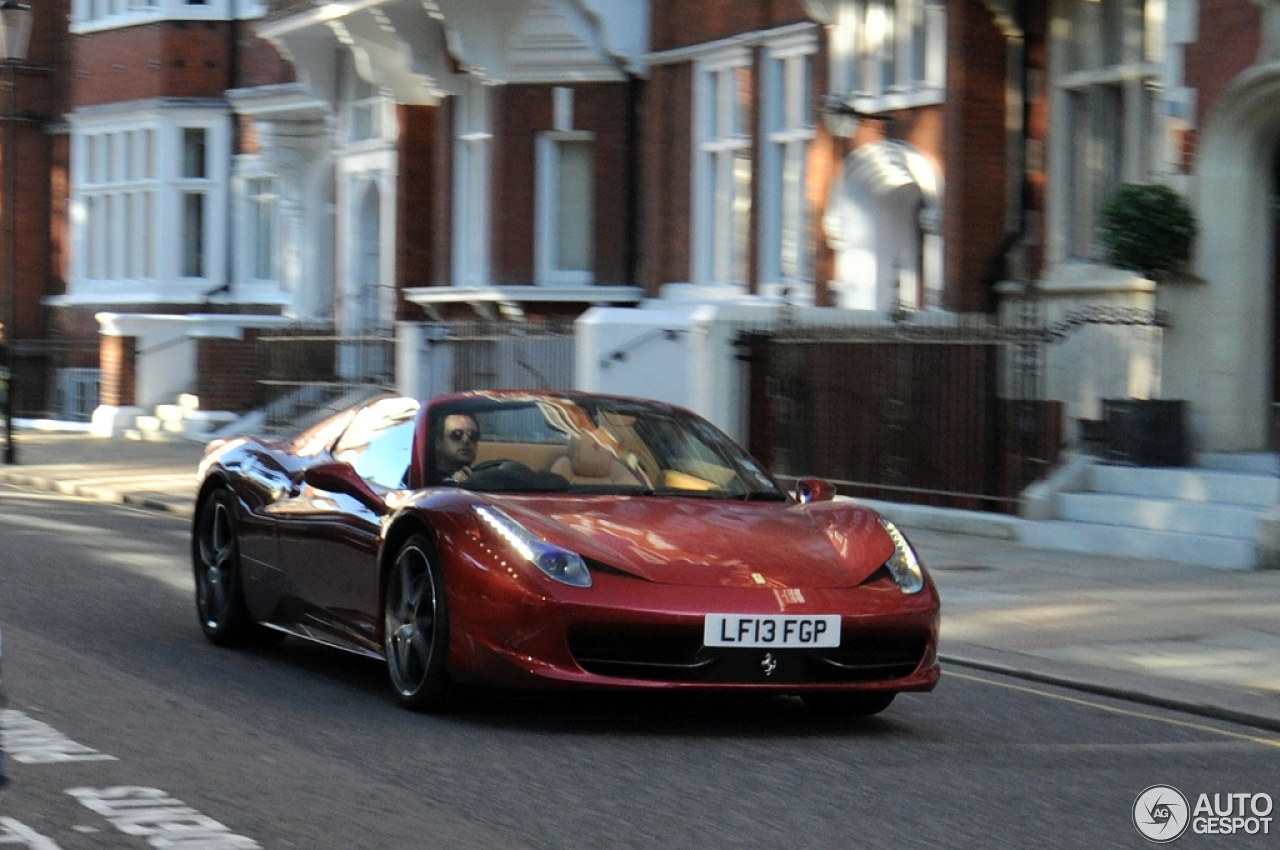 Ferrari 458 Spider