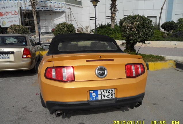 Ford Mustang GT Convertible 2011