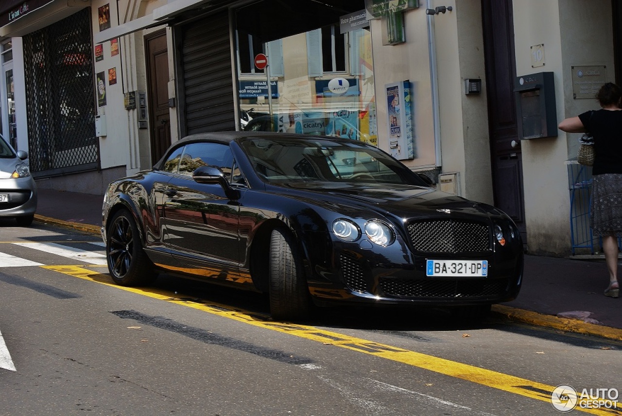 Bentley Continental Supersports Convertible