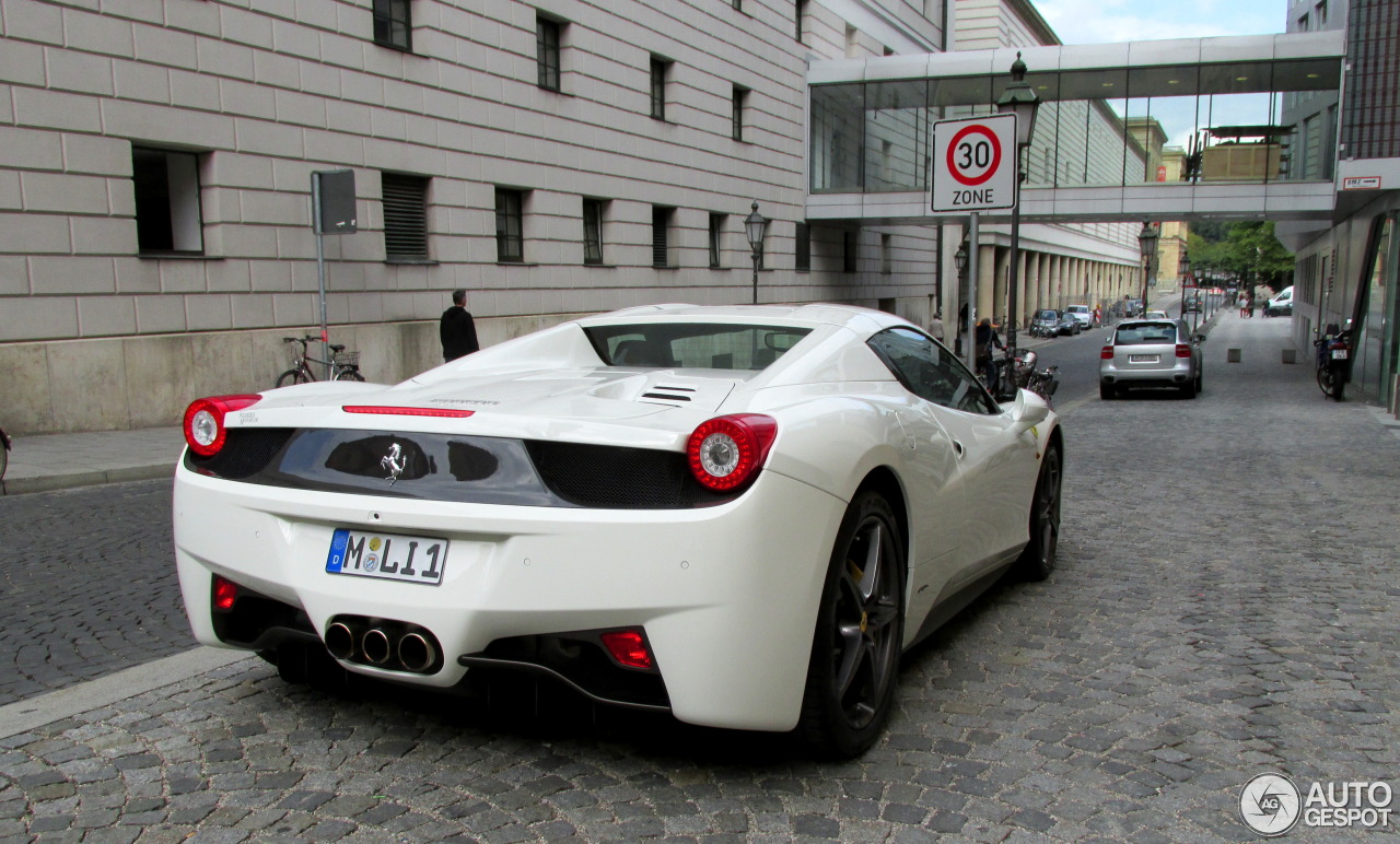 Ferrari 458 Spider