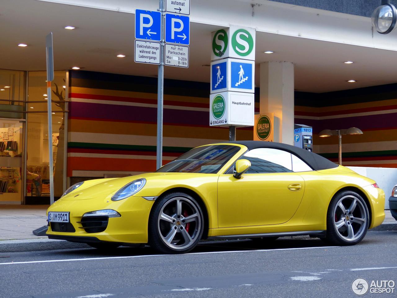 Porsche 991 Carrera 4S Cabriolet MkI