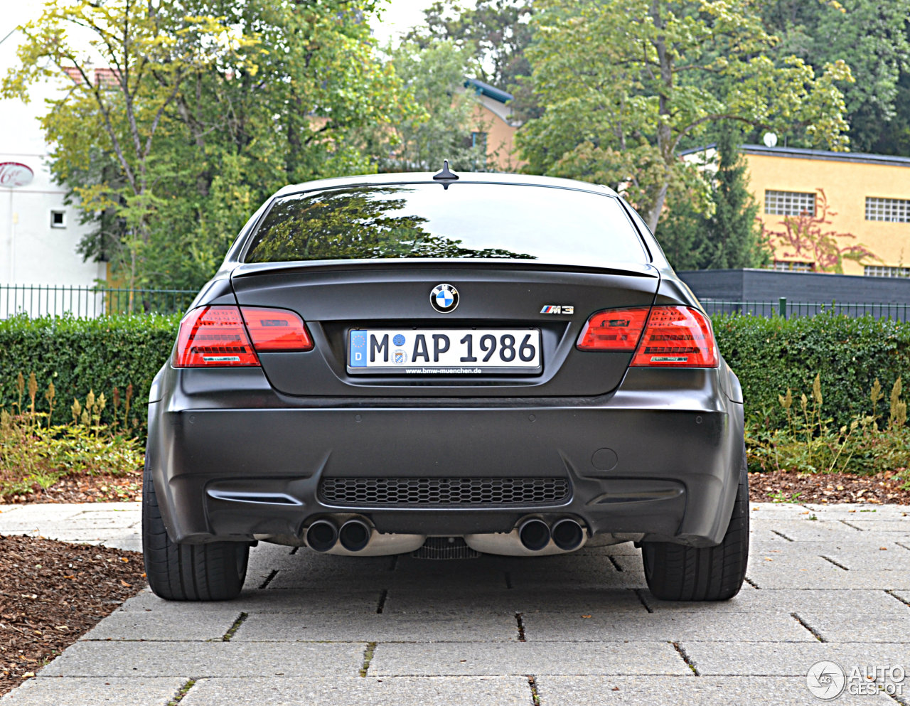 BMW M3 E92 Coupé Frozen Black Edition