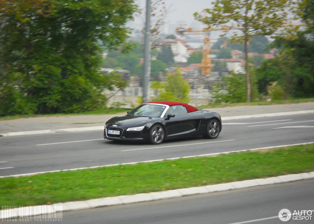 Audi R8 V8 Spyder 2013