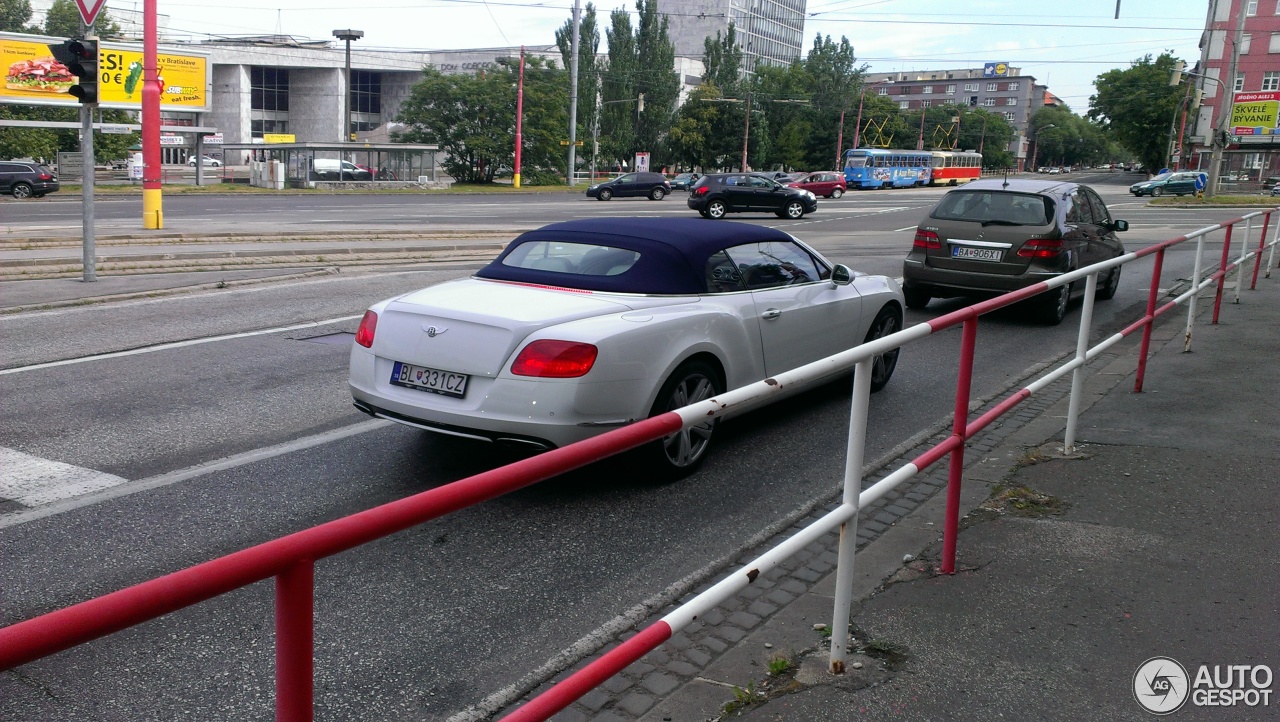 Bentley Continental GTC 2012