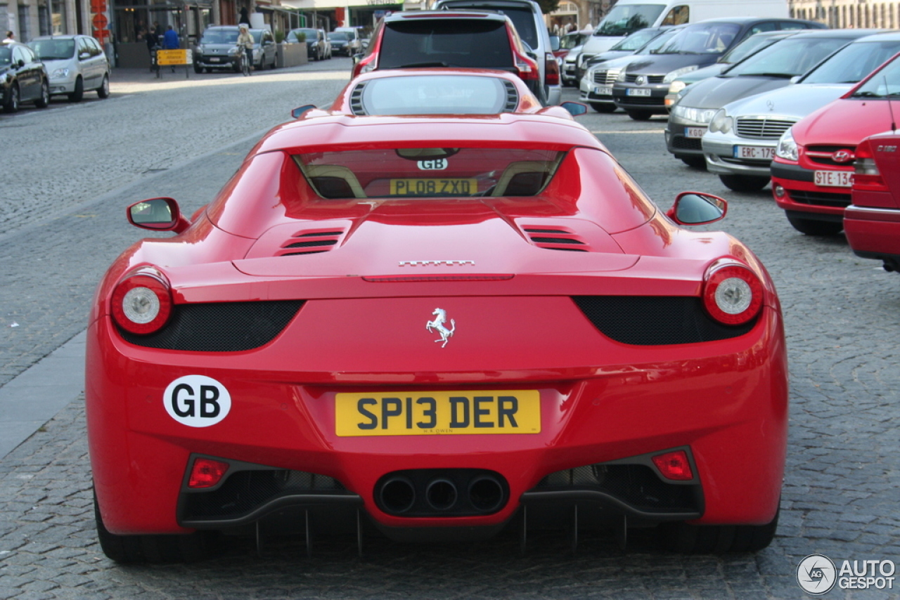 Ferrari 458 Spider